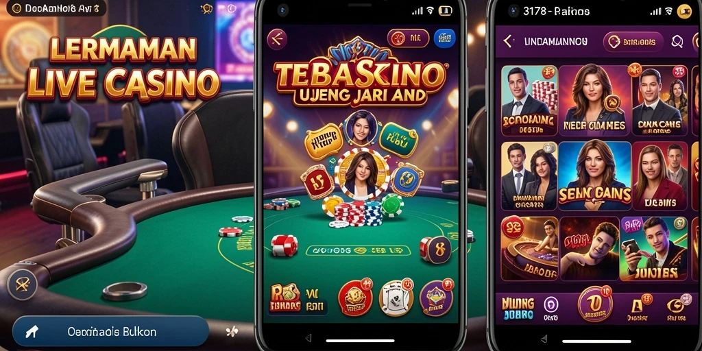 Tampilan gameplay Live Casino dari aplikasi 3178 yang mengasyikkan.