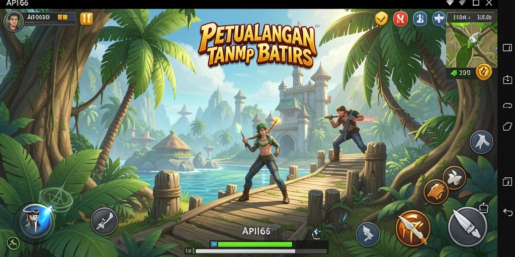 Tampilan gameplay API66 yang mendebarkan dan penuh aksi.