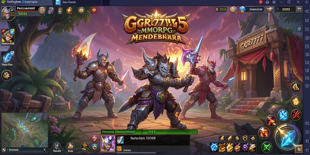 Tampilan seru dari gameplay GGR7777 dalam dunia ARPG yang memukau.