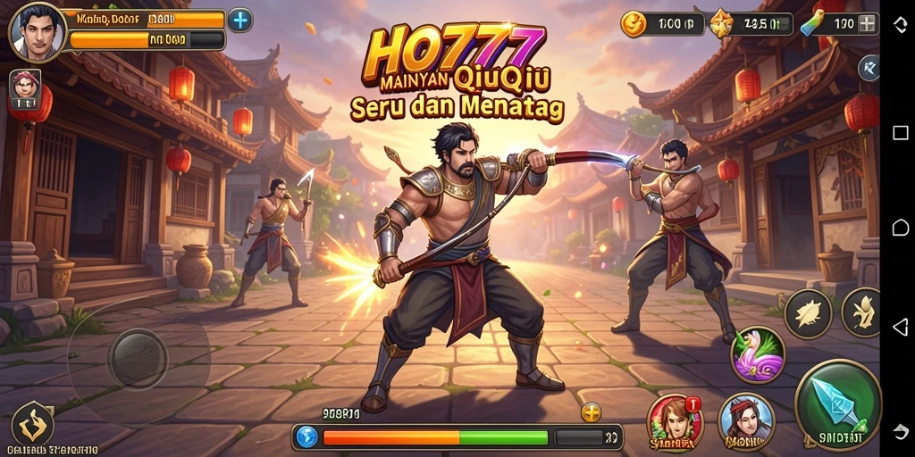 Screenshot gameplay QiuQiu yang menarik dan seru di HO777.