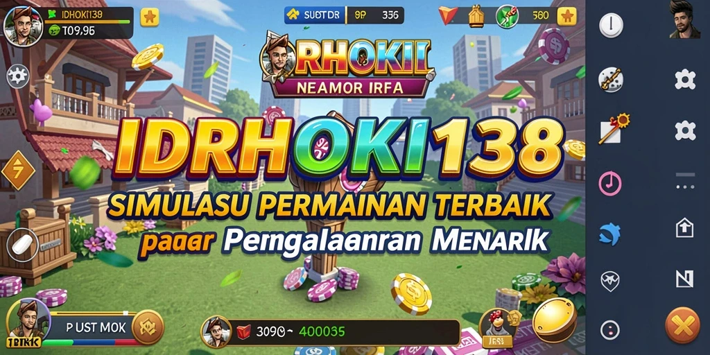 Tampilan gameplay mendalam dan realistis dari IDRHOKI138.