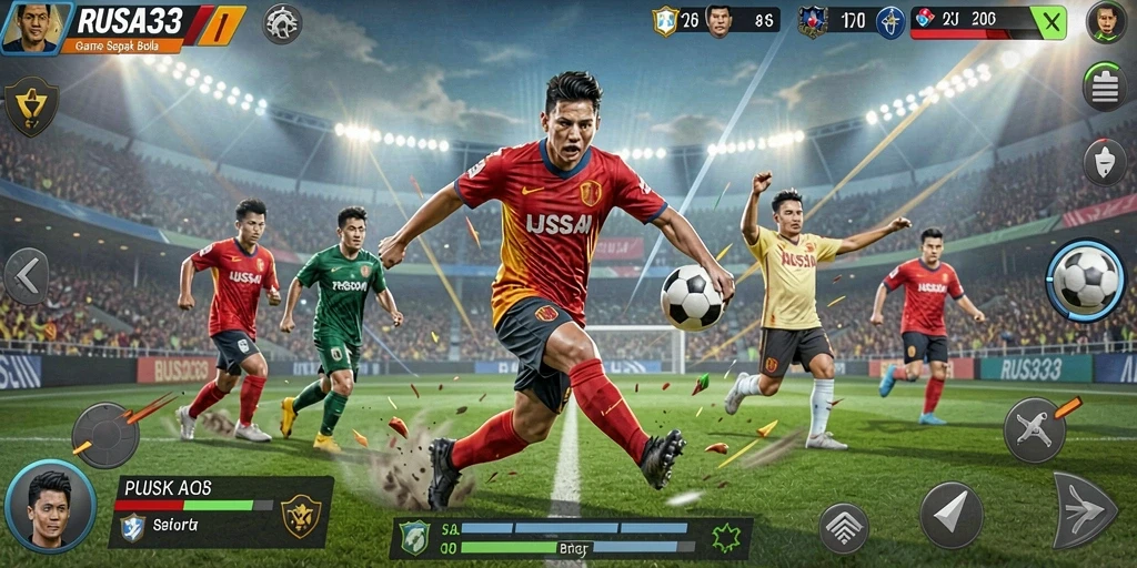 Tampilan gameplay RUSA33 yang menakjubkan dan realistis.