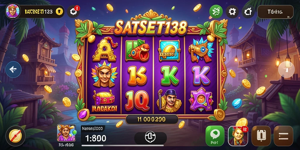 Tampilan menarik dari gameplay SATSET138 yang mengasyikkan.