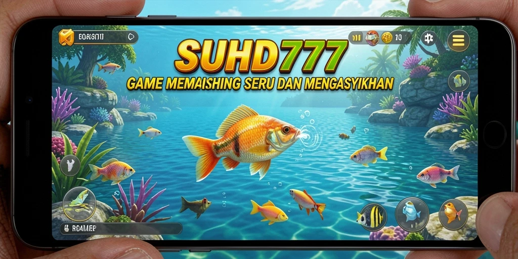 Tangkapan ikan yang memukau di SUHU777 saat bermain.